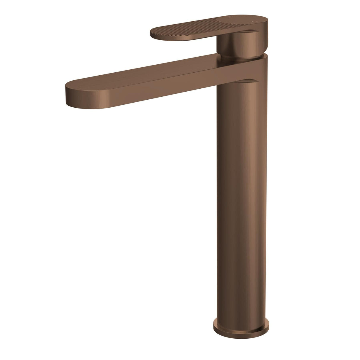 Aquarius Bathrooms Tall Basin Tap Brushed Bronze Aquarius Deco Tall Mono Basin Mixer
