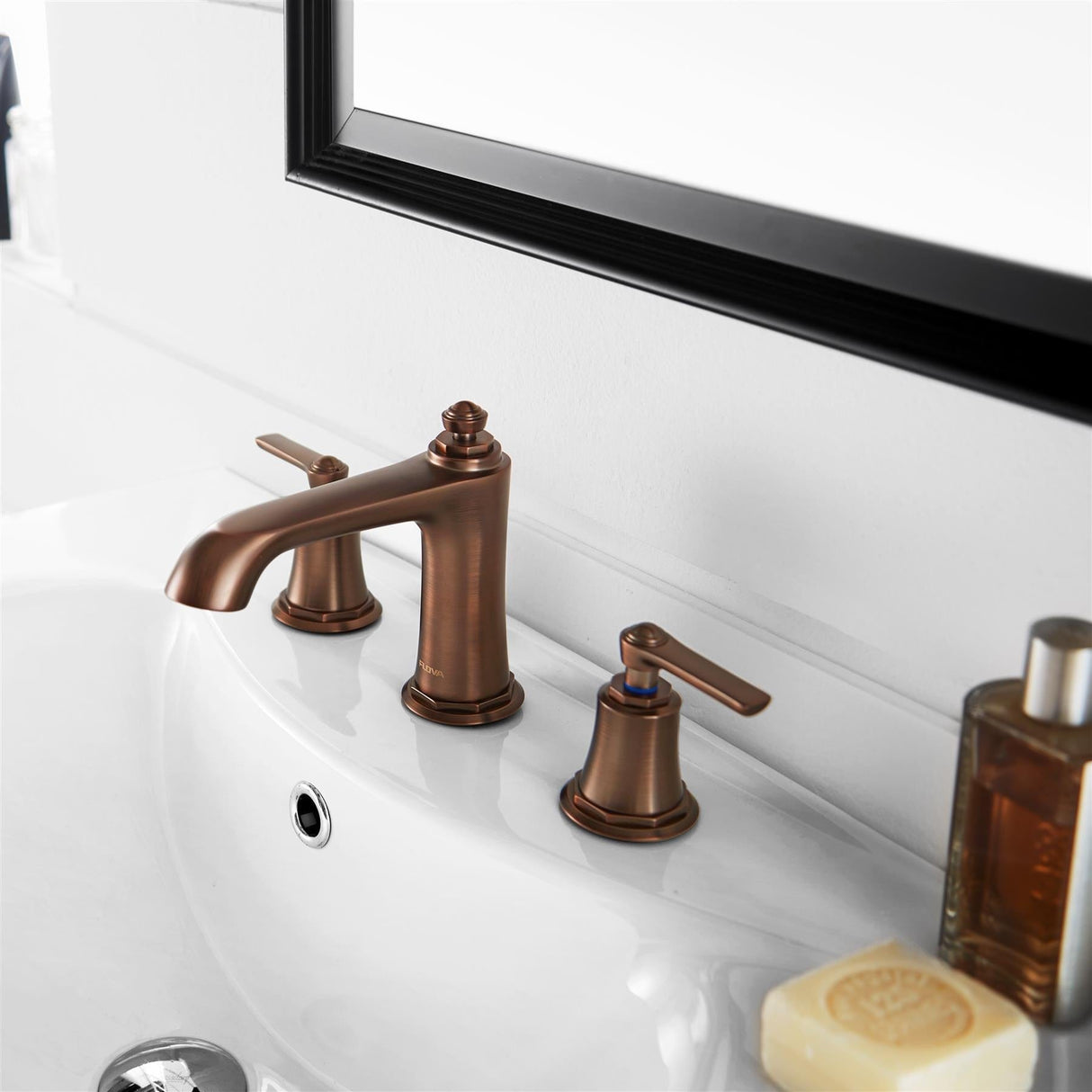 Flova 3 Tap Hole Basin Set Oil Rubbed Bronze Flova Liberty 3 Hole Basin Mixer Tap with Clicker Waste
