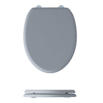 Imex Low Level Toilet Grey Imex Wyndham Traditional Low Level Toilet with Soft Close Wooden Seat