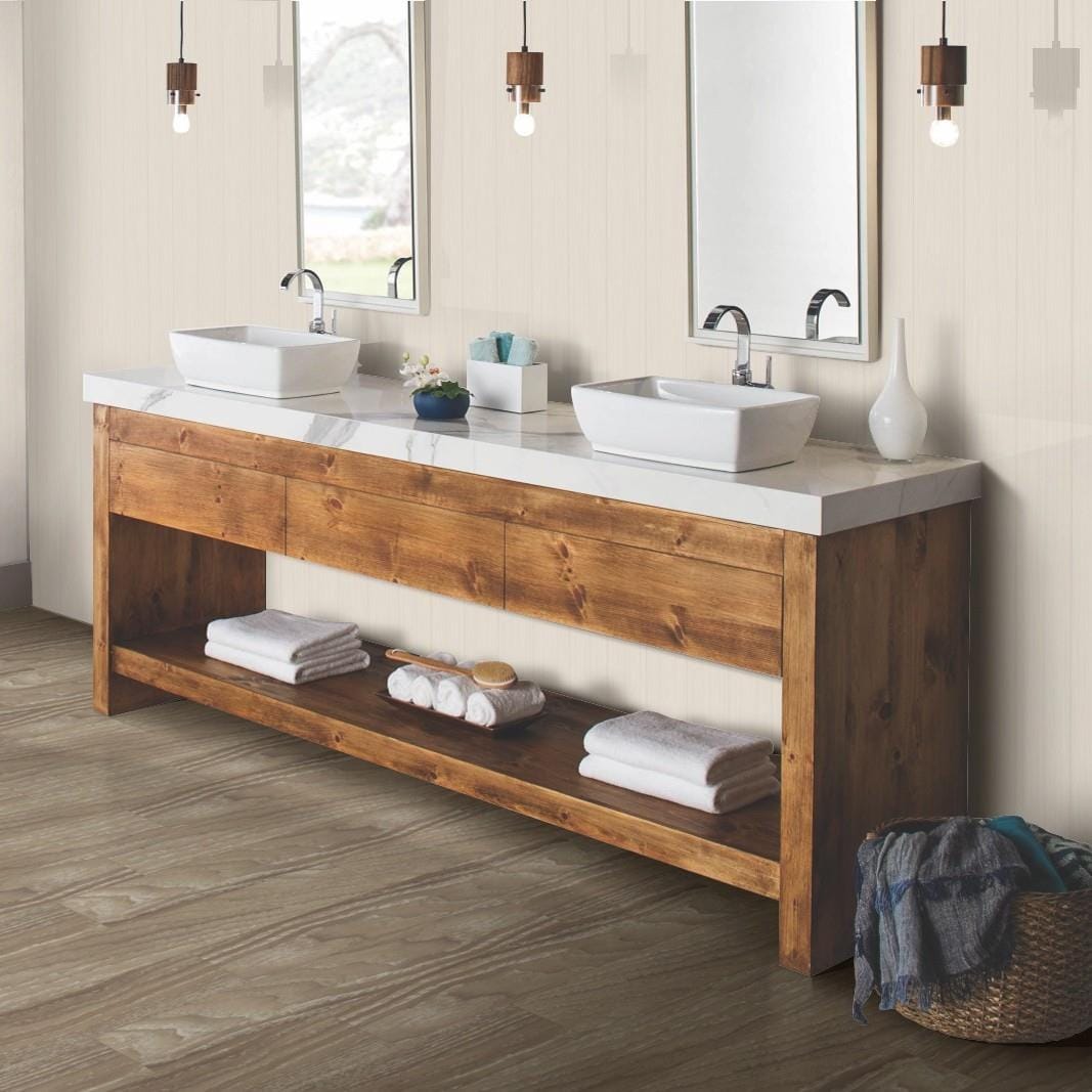 Multipanel Click Flooring Multipanel 1.84M² Interlocking Vinyl Flooring in Aspen Oak