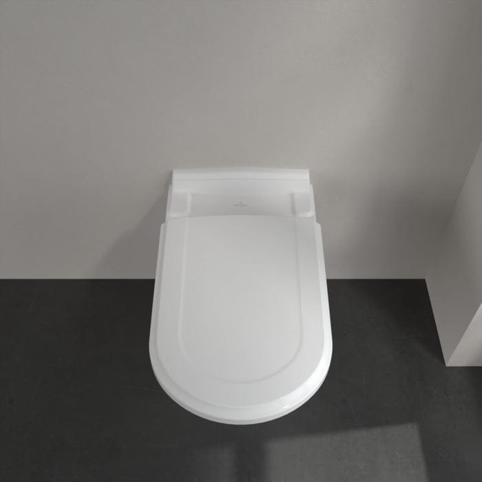 Villeroy & Boch Wall Hung Toilet Villeroy & Boch Hommage Traditional Wall Hung Toilet with Seat