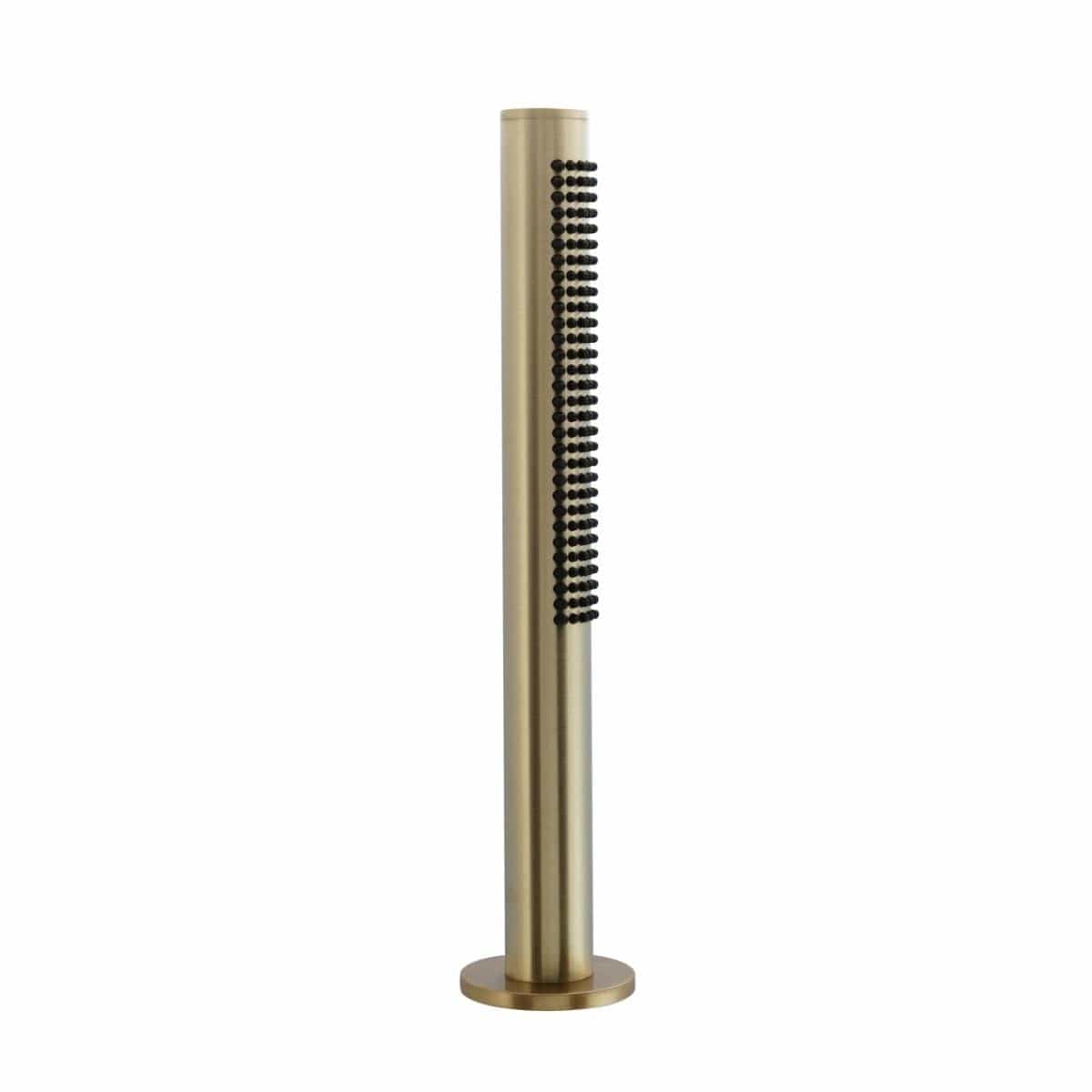 JTP Shower Handset Brushed Brass JTP VOS Pullout Shower Handset with Overflow Waste Drainer