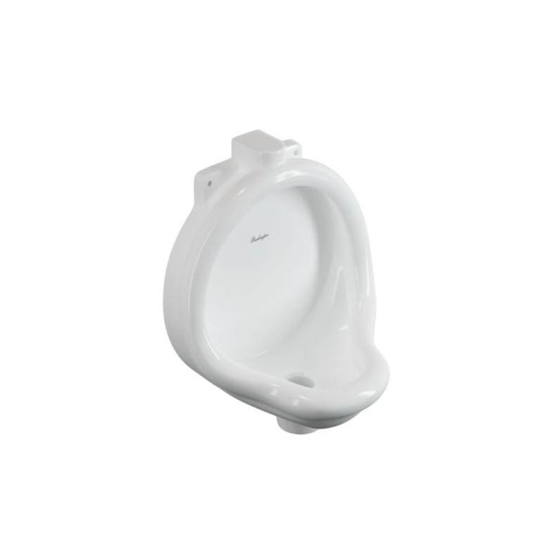 Burlington Urinal Burlington Traditional Garrick Urinal with Bracket in White