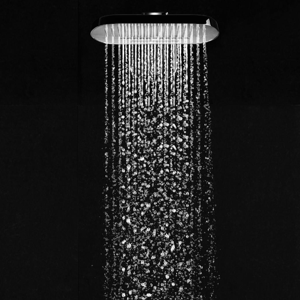Flova Fixed Shower Head Flova Fusion Design 3 Function Rainshower Shower Head