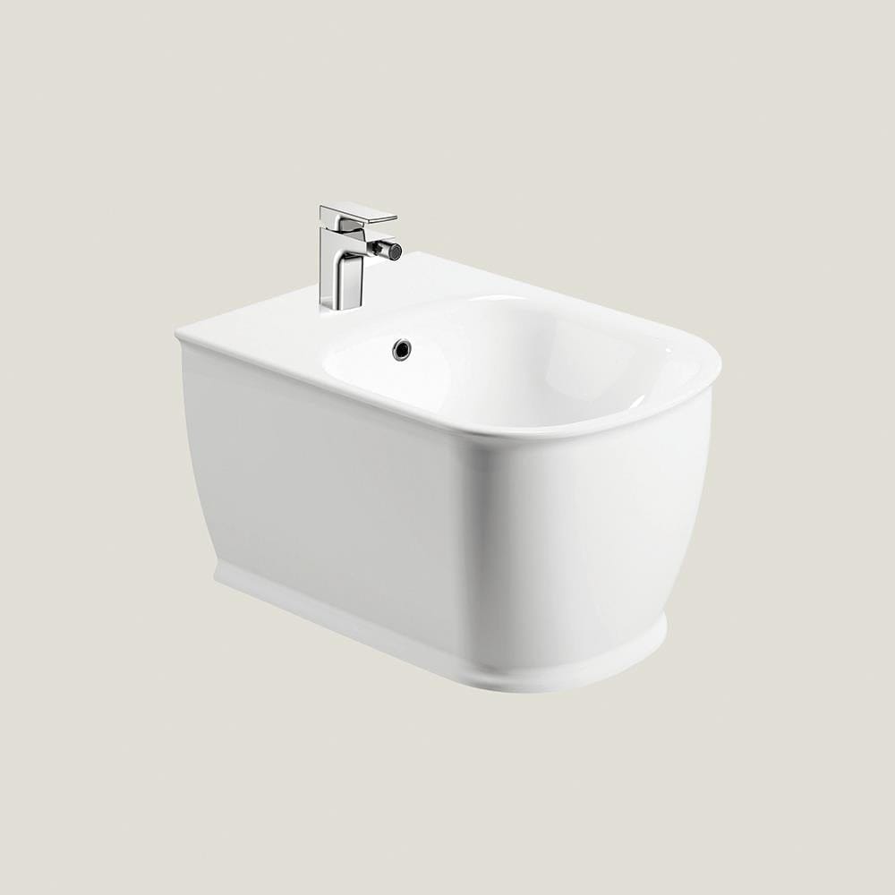 Imex Bidet Imex Liberty Wall Hung Bidet in Gloss White