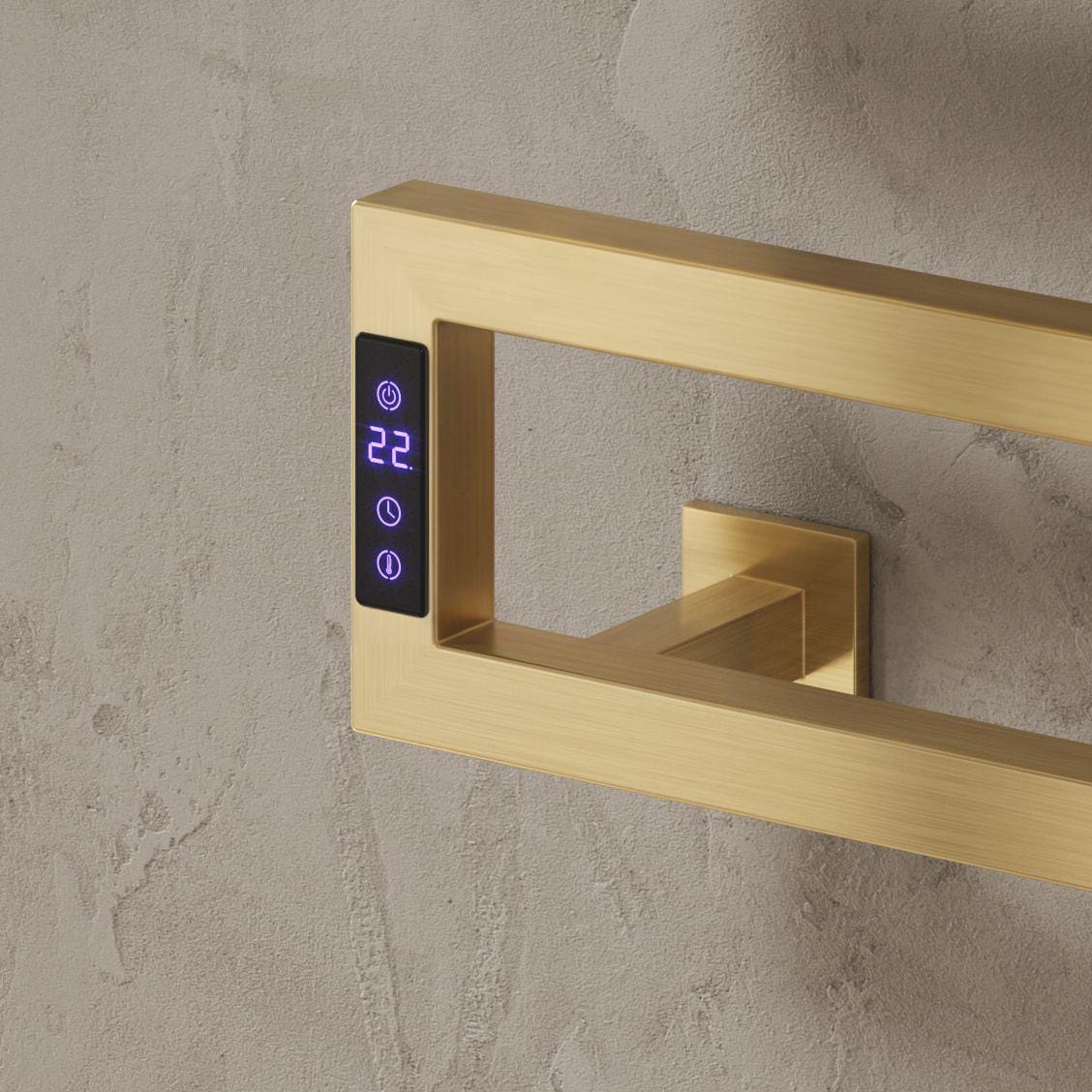 Aquarius Designer Radiator Aquarius DigiTherm Vispa Dry Electric Radiator with LCD Display