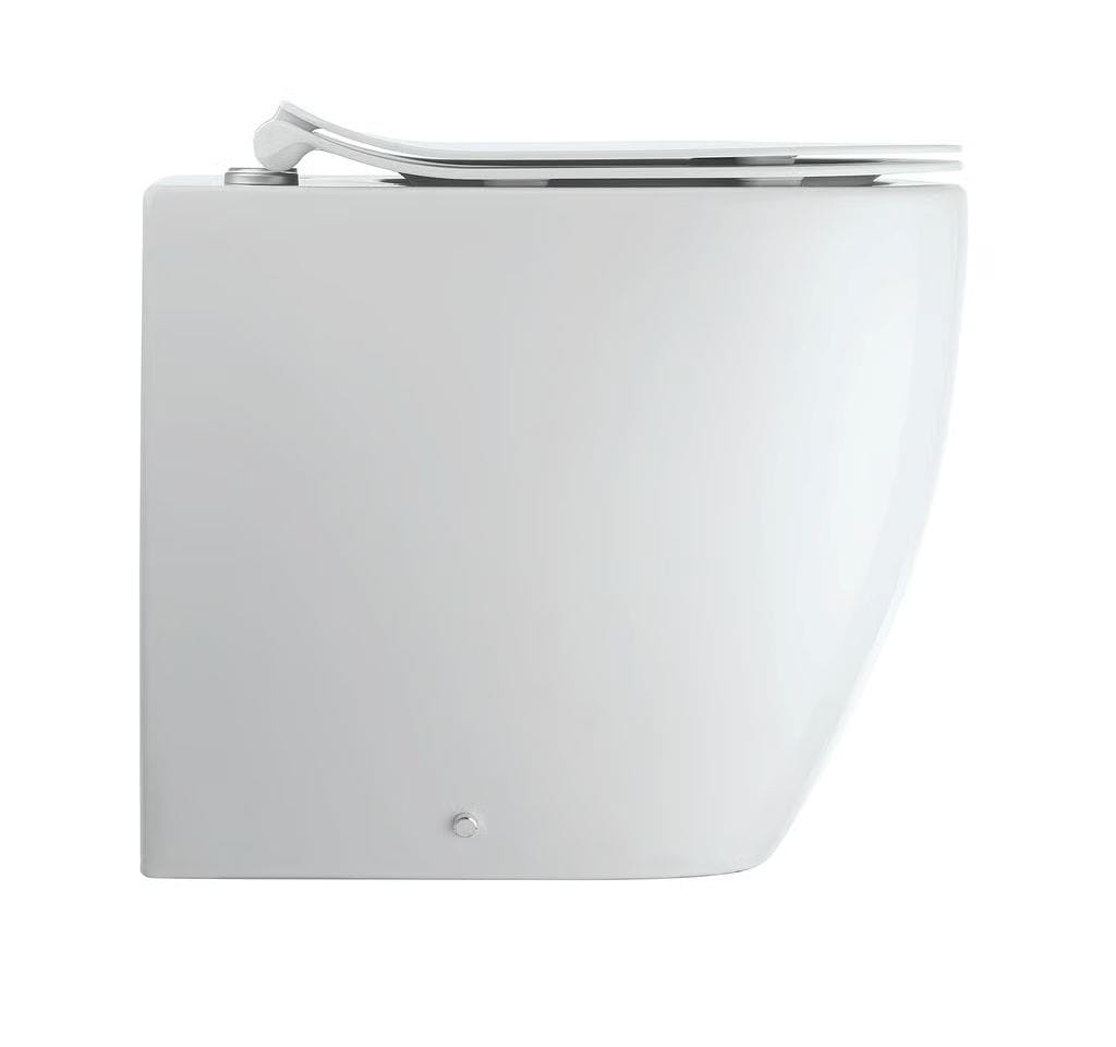 Crosswater Back To Wall Toilet Crosswater Glide II Back to Wall Rimless Toilet with Quick Release Soft Close Seat