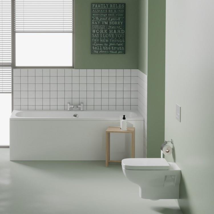 Ideal Standard Wall Hung Toilet Ideal Standard i.life A Wall Hung Toilet with Soft Close Seat
