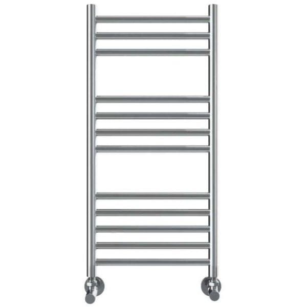 Vogue Ladder Rail 800 x 400 / Dual Fuel Vogue Chube Straight Ladder Rail in Polished Stainless Steel