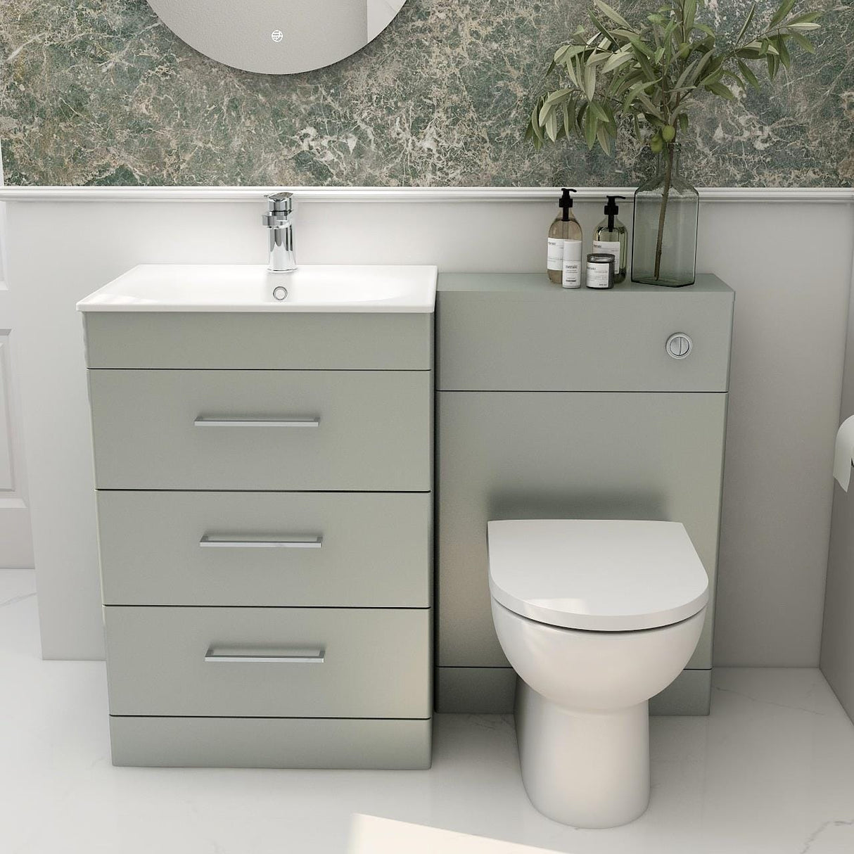 Aquarius WC Back To Wall Unit Imex Croma WC Unit - 550mm Wide