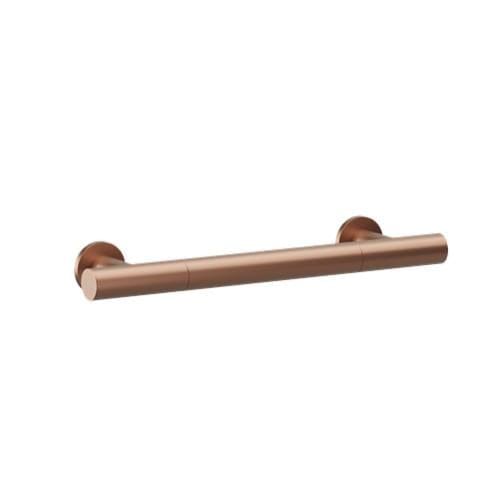 Crosswater GrabRail/Bar Brushed Bronze / 400mm Crosswater Straight Grab Bar