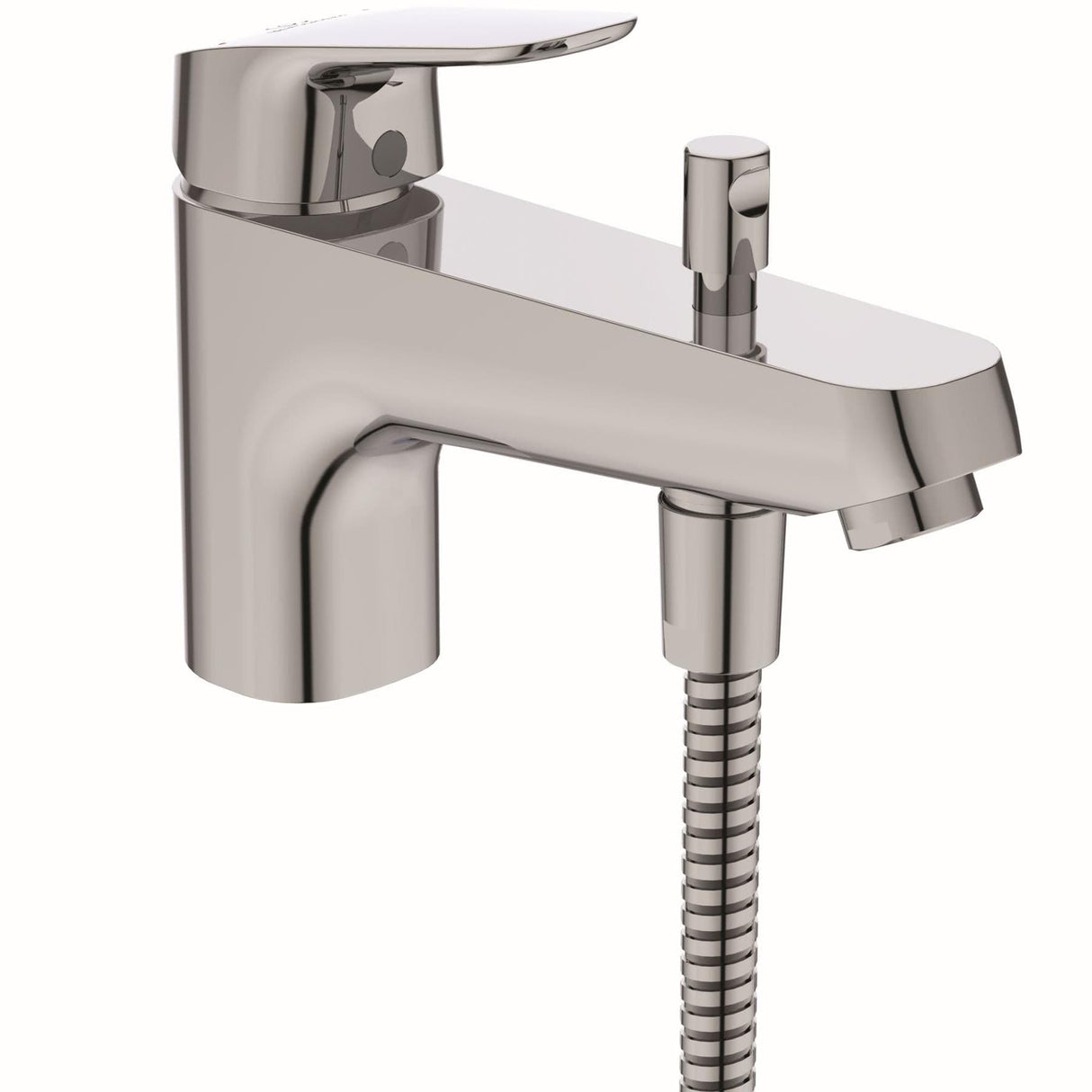 Ideal Standard Bath Shower Mixer Ideal Standard Ceraflex Single Lever One Tap Hole Bath Shower Mixer Tap with Shower Set in Chrome