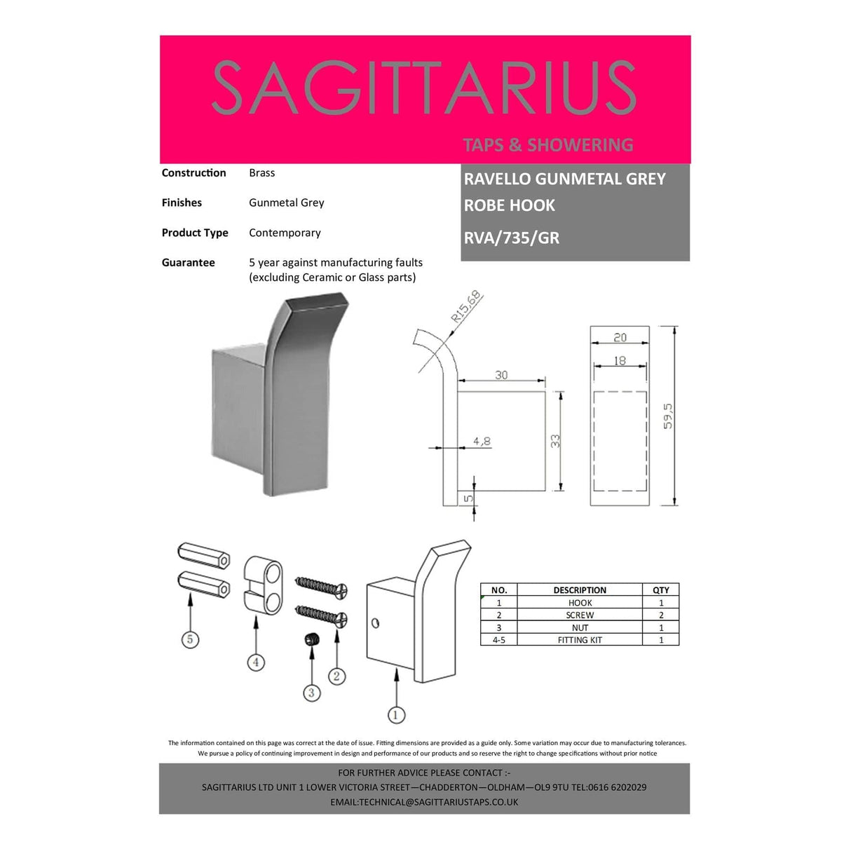 Sagittarius Robe Hook Sagittarius Ravello Robe Hook