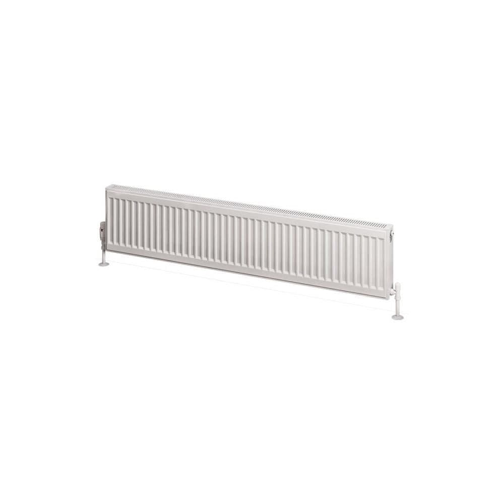 Aquarius Type 11 Compact Panel Radiator In Gloss White