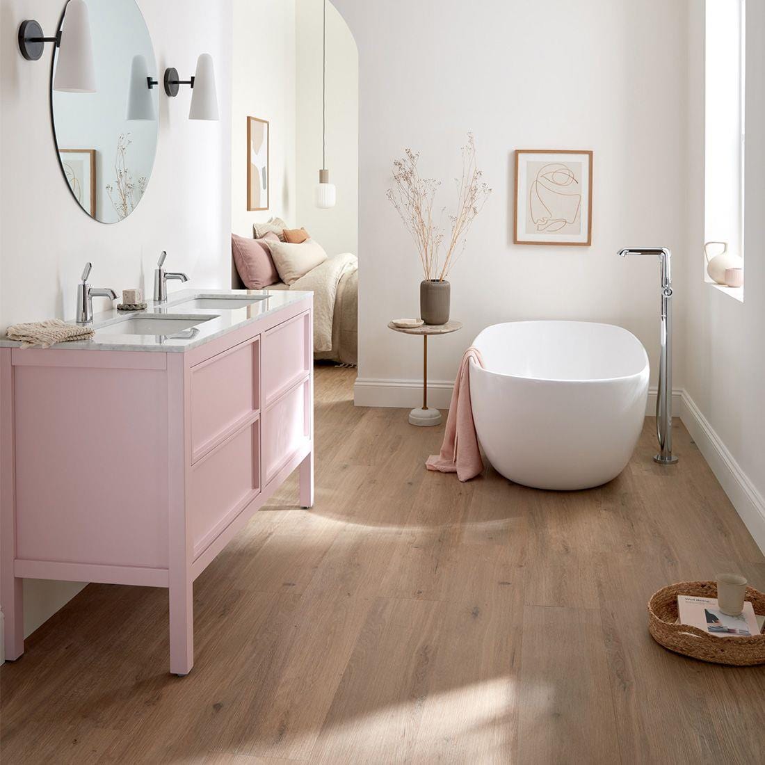 VADO Mono Basin Tap Vado Arrondi Mini Mono Basin Mixer Tap with Universal Waste in Chrome