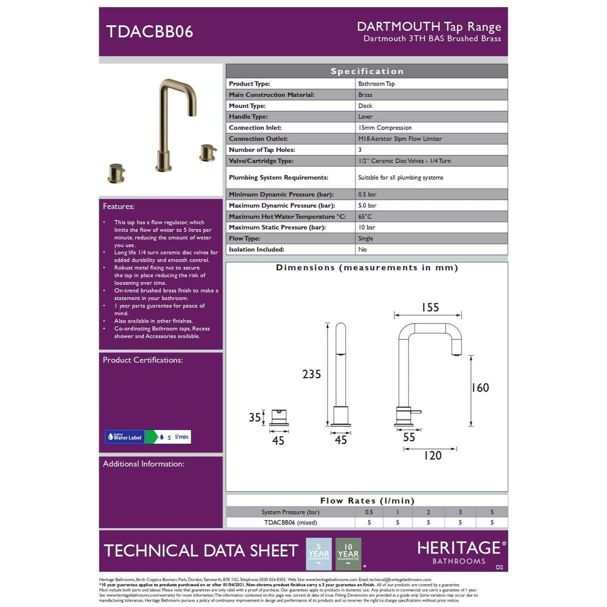 Heritage 3 Tap Hole Basin Set Heritage Dartmouth 3 Tap Hole Basin Mixer Tap