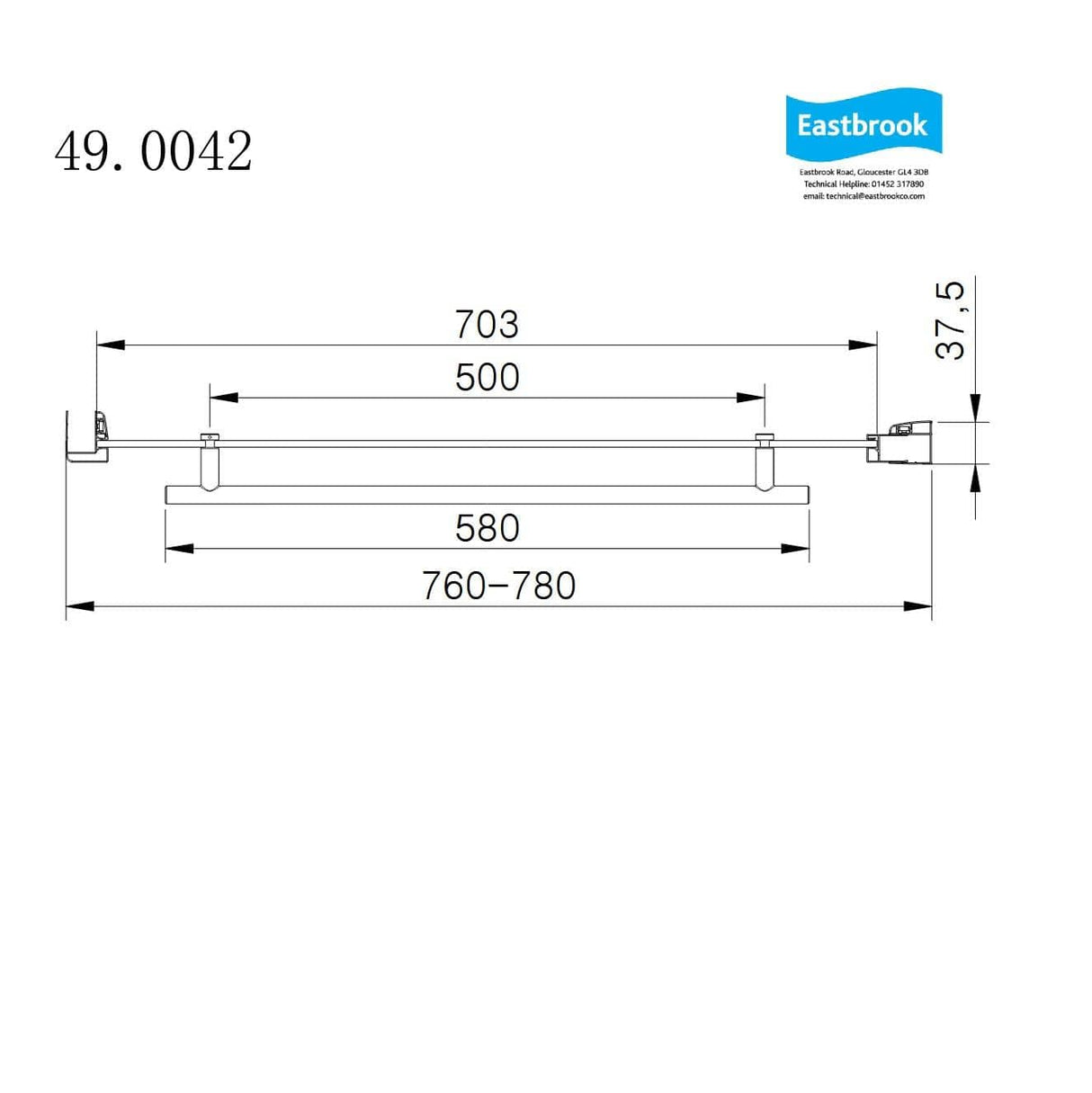Eastbrook Side Panel Eastbrook Vantage 2000 Side Panel