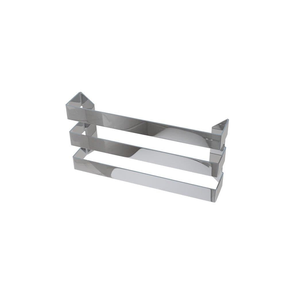 Eastbrook Radiator Towel Hanger 375mm / Polished Stainless Steel Eastbrook Flat Triple Towel Hanger
