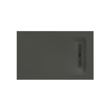 Crosswater Rectangle Shower Tray Matt Grey / 900 x 1400mm Crosswater Vito Rectangle 25mm Stone Resin Shower Tray