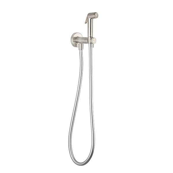 Crosswater Douche Polished Stainless Steel Effect Crosswater MPRO Integrated Douche Valve, Handset & Holder