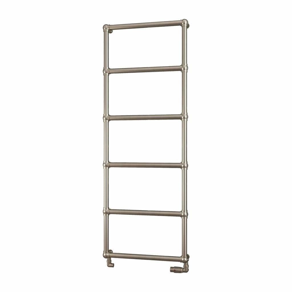 Eastbrook Traditional Towel Rail 1550 x 600 / Electric Only Eastbrook Stour Vertical Traditional Heated Towel Rail in Brushed Brass