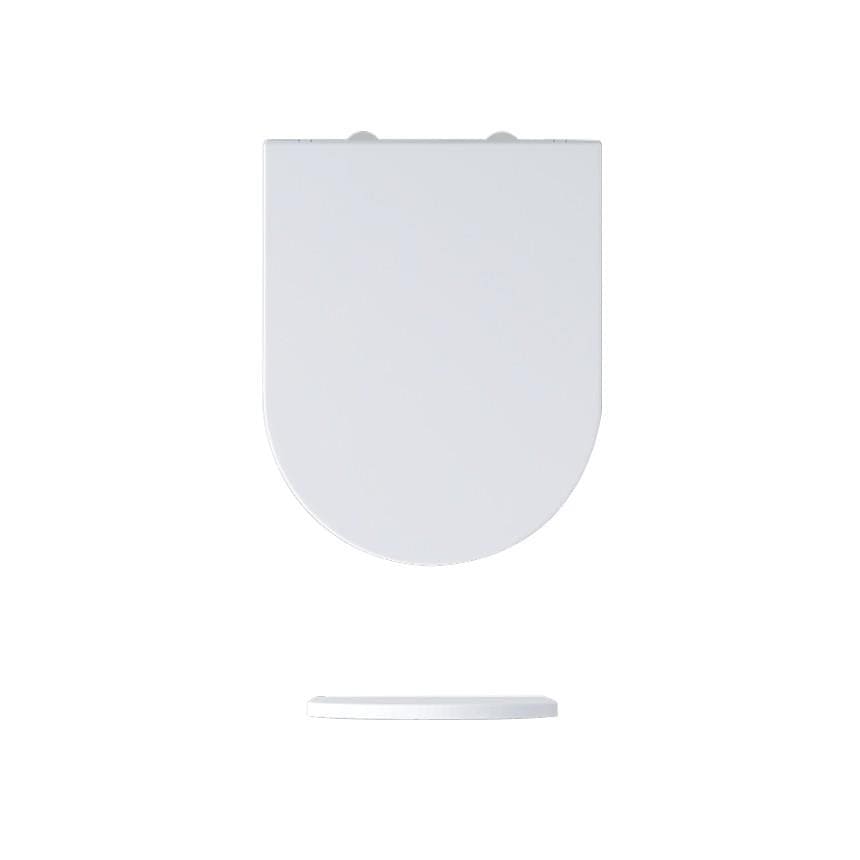 Imex Toilet Seat Imex Arco/Blade/Alma Slimline Wrapover, Soft Close, Quick Release Duraplus Seat in White