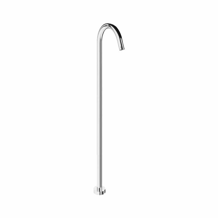 Crosswater Bath Spout Chrome Crosswater MPRO Freestanding Bath Spout