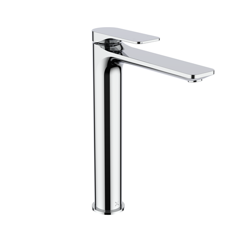 Crosswater Fuse Tall Mono Basin Mixer Tap with Clicker Waste