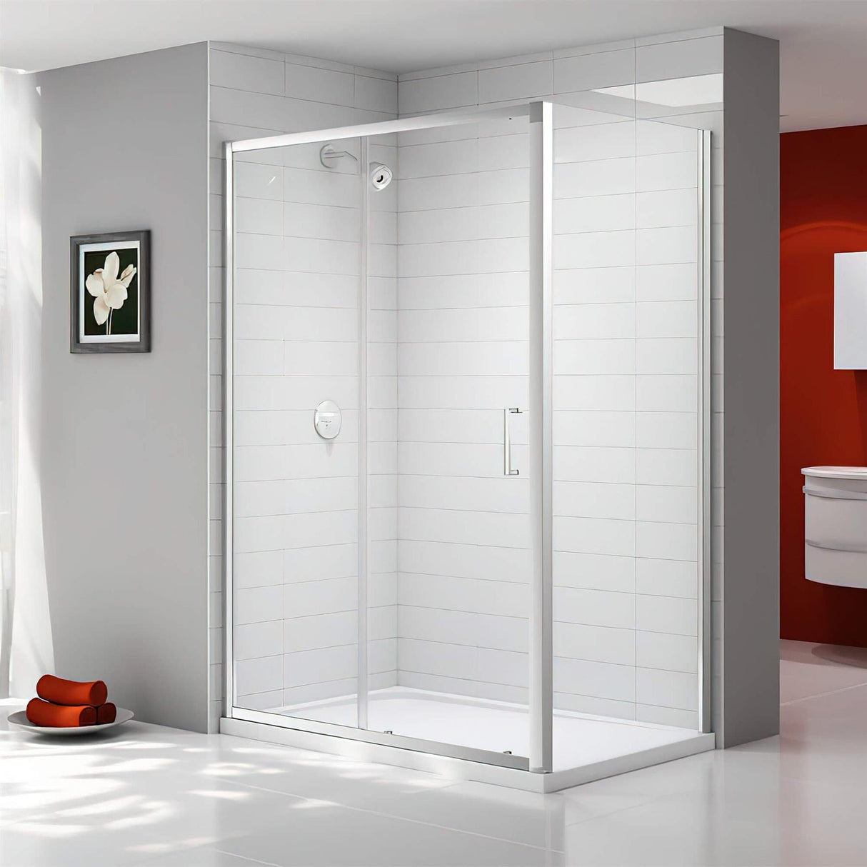 Merlyn Sliding Shower Door Merlyn Ionic Express Sliding Shower Door