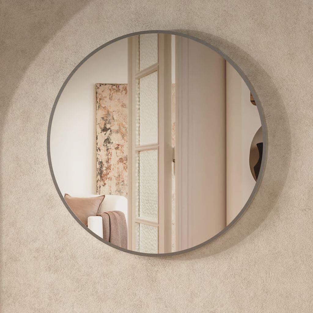 Crosswater Illuminated Mirror Crosswater Infinity Round Framed LED Illuminated Mirror