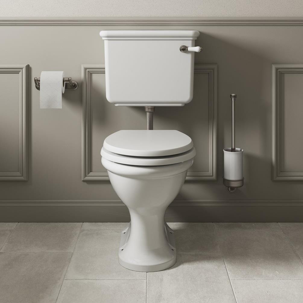 Burlington Low Level Toilet Brushed Nickel Burlington Guild Low Level Toilet with Fittings Pack