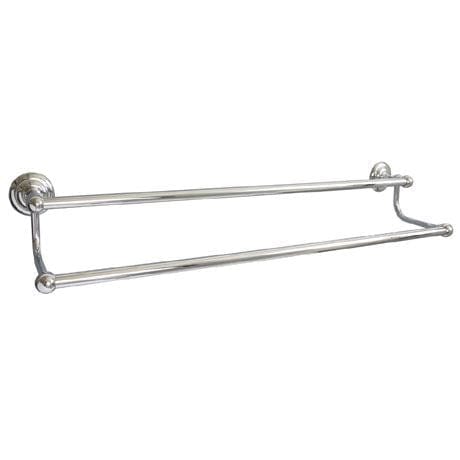 Miller Towel Rails and Rings Miller Richmond 650mm Double Towel Rail in Chrome