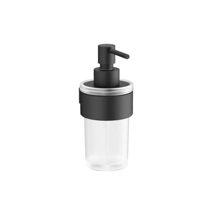 Crosswater Soap Dispenser Matt Black Crosswater Velo Soap Dispenser