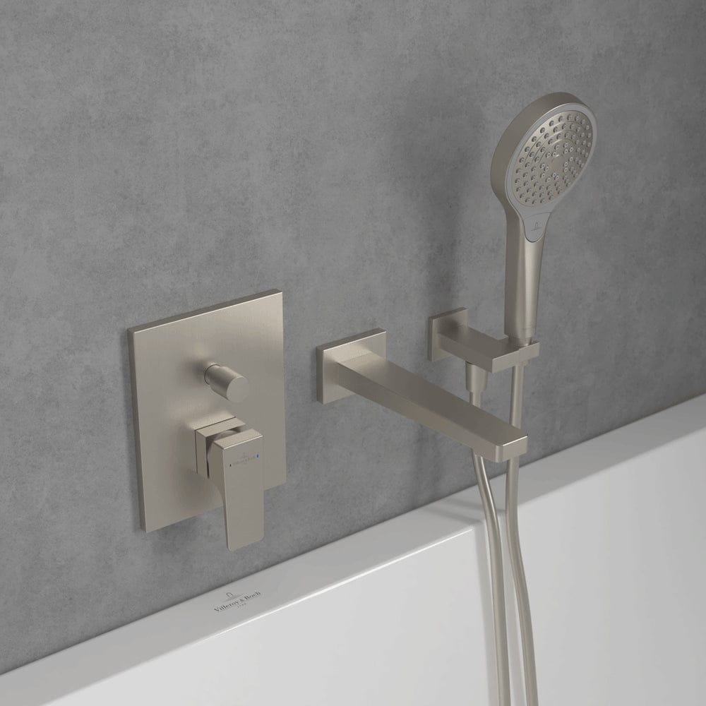 Villeroy & Boch Concealed Shower Valve Villeroy & Boch Architectura Concealed 2-Outlet Single Lever Trim Set