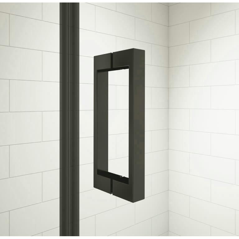 Merlyn Ionic Essence Frameless Hinged Shower Door and Inline Panel