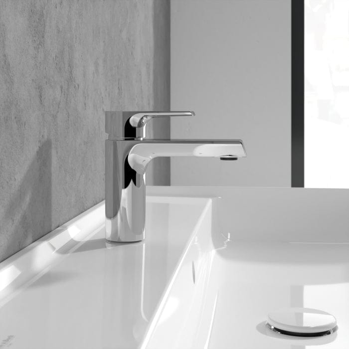 Villeroy & Boch Cloakroom Tap Villeroy & Boch Liberty Single Lever Mini Basin Mixer Tap with Pop-Up Waste in Chrome