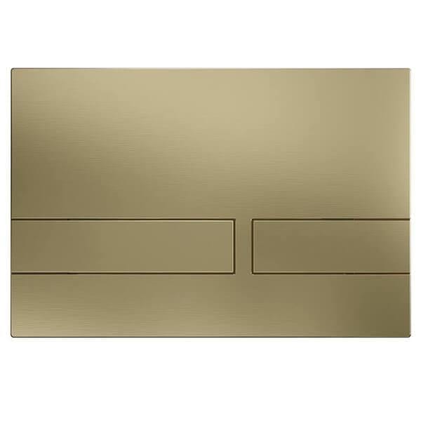 Crosswater Flush Plate Brushed Brass Crosswater Venue Flush Plate