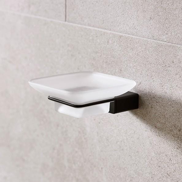 Miller Soap Dish Matt Black Miller Miami Soap Dish and Holder