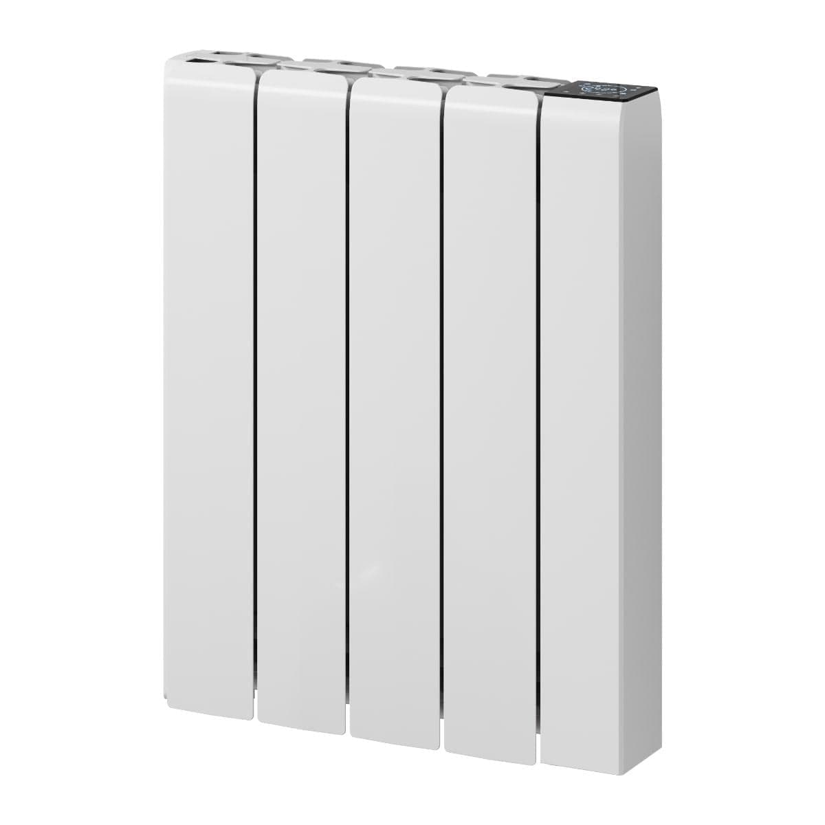 Reina Panel Radiator 570 x 450mm / White Reina Aron Electric Radiator with Ceramic Core and Wi-Fi Enabled LCD Display