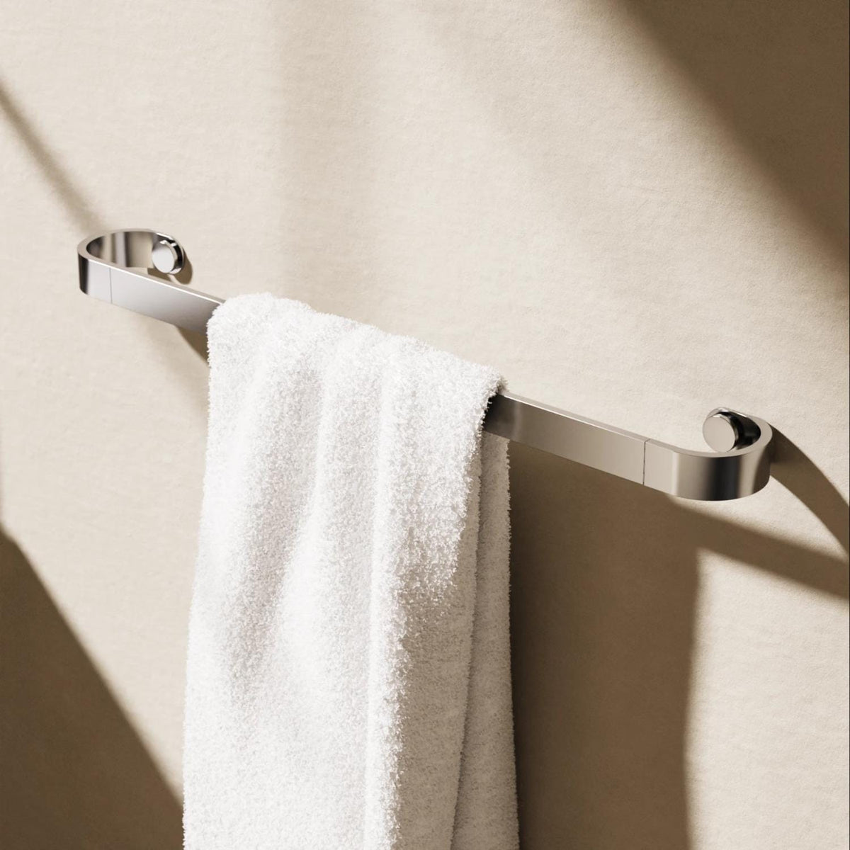 Crosswater Towel Rails and Rings Chrome / 600mm Crosswater Velo Towel Rail