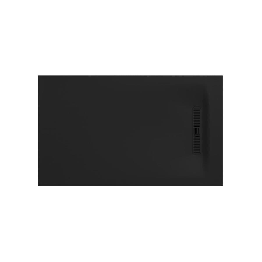Crosswater Rectangle Shower Tray Matt Black / 900 x 1500mm Crosswater Vito Rectangle 25mm Stone Resin Shower Tray