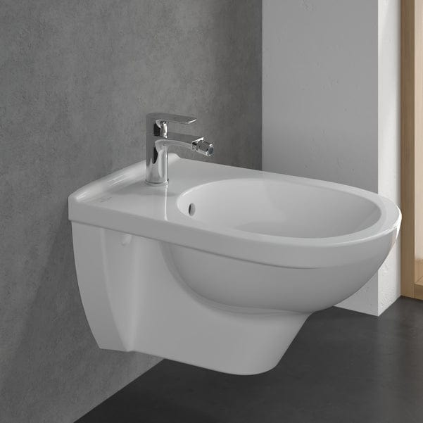 Villeroy & Boch Bidet Tap Villeroy & Boch O.Novo Single Lever Bidet Mixer Tap in Chrome