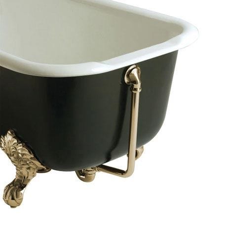 Heritage Exposed Bath Waste Vintage Gold / Metal Plug Heritage Exposed Bath Waste with Stowaway Plug and Chain
