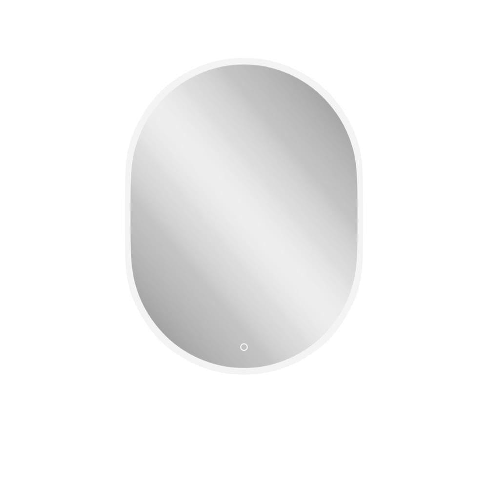 Britton Illuminated Mirror 600 x 800mm Britton Shoreditch Oblong LED Illuminated Mirror with Demister