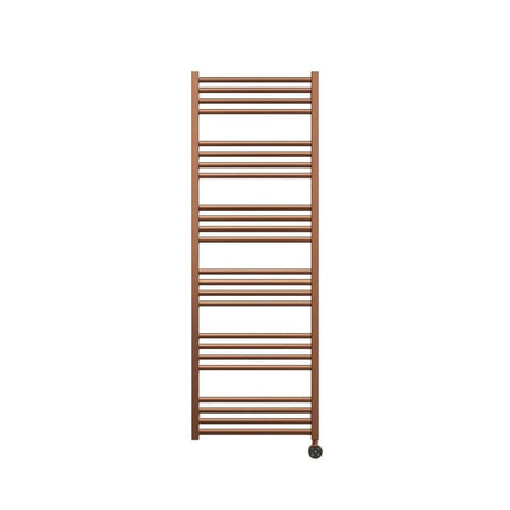 Crosswater Ladder Rail 1380 x 480mm / Electric Only Crosswater MPRO Designer Vertical Towel Radiator in Brushed Bronze