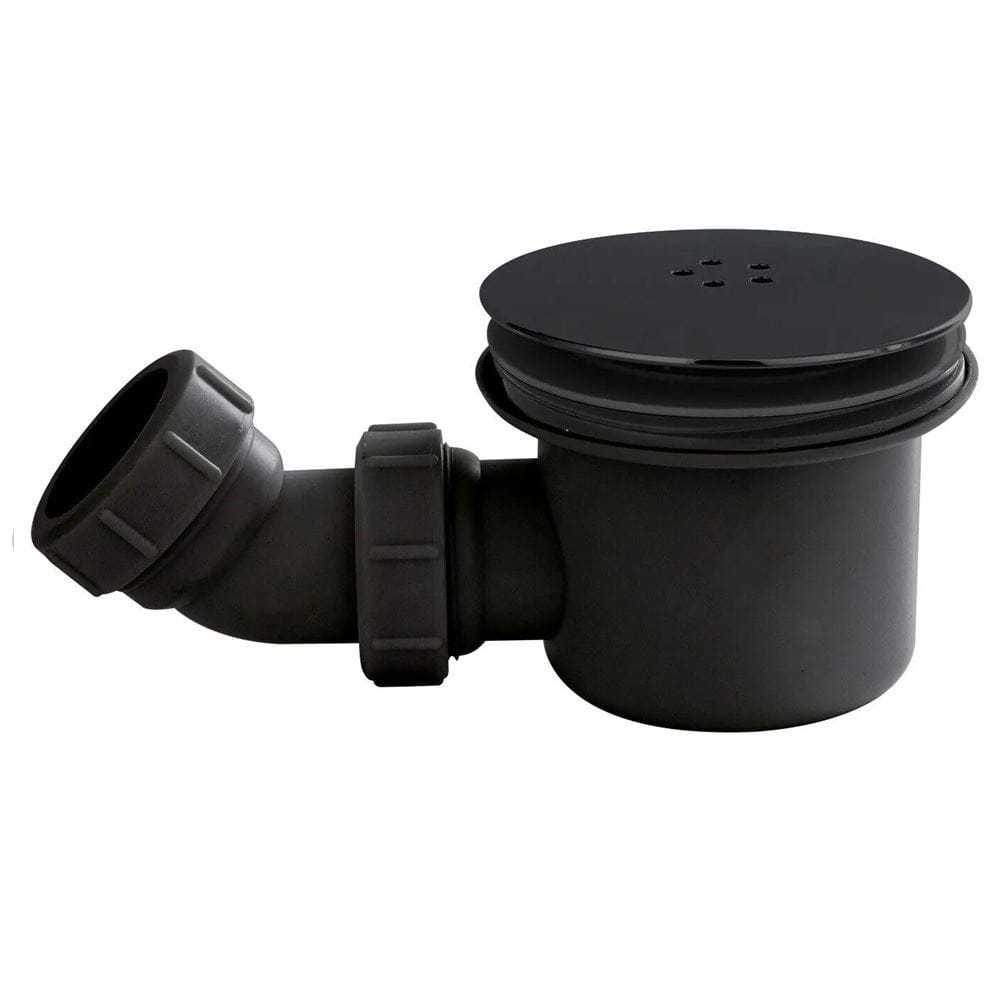 Aquarius Shower Tray Waste Black / Black Aquarius Urbano 90mm Shower Waste with Cover for 45mm Trays Online