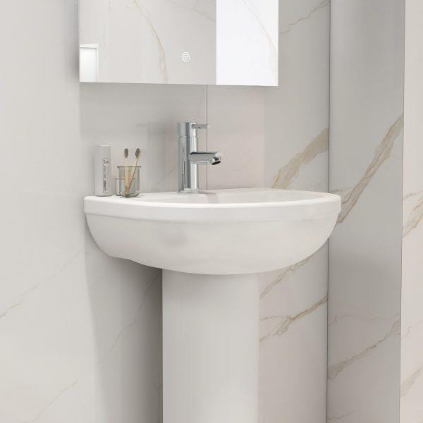 Imex Pedestal Basin Imex Ivo 500mm Basin