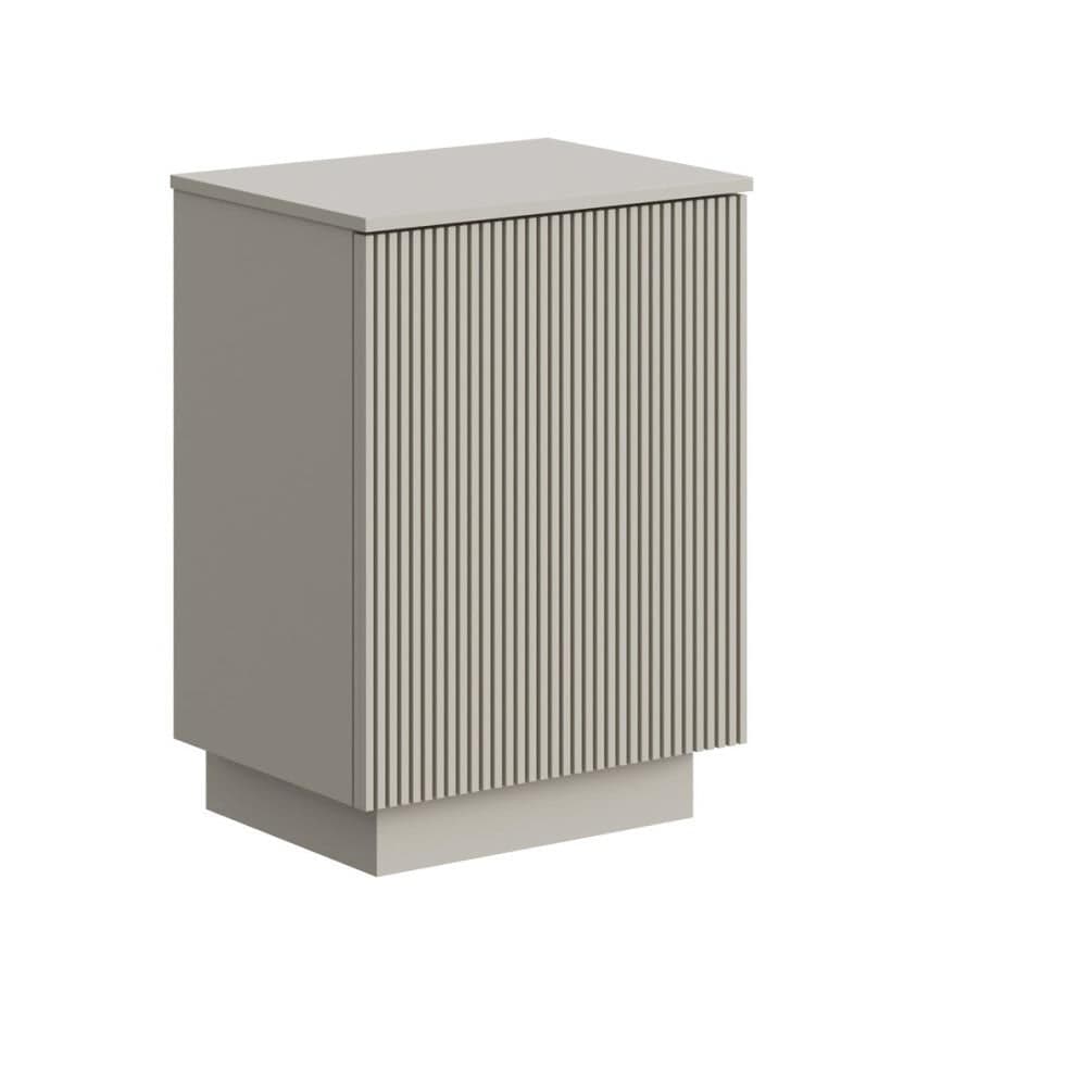 Crosswater Floor Standing Vanity Unit Warm Stone / Colour Matched Crosswater Limit 600mm Floorstanding Vanity Unit with Worktop