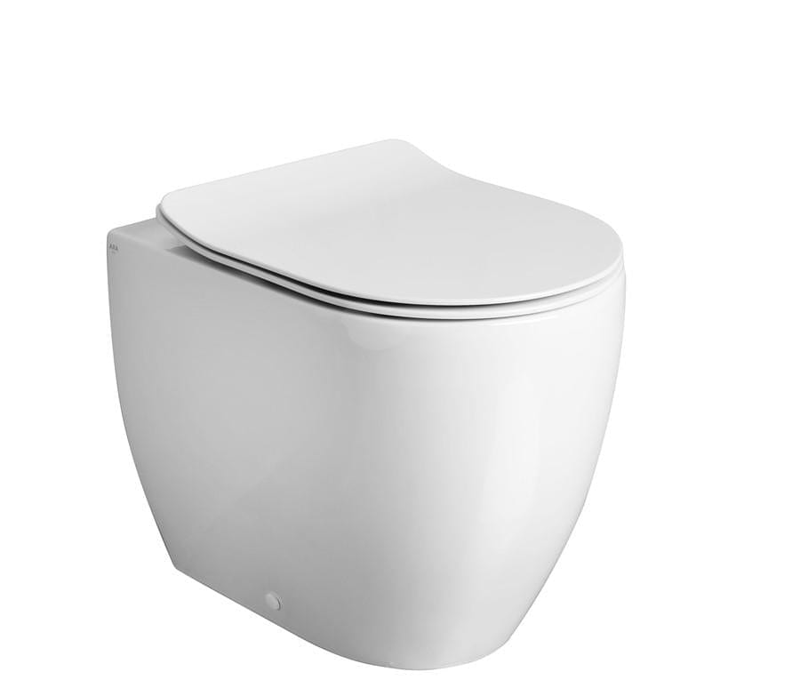 Crosswater Back To Wall Toilet Crosswater Glide II Back to Wall Rimless Toilet with Quick Release Soft Close Seat