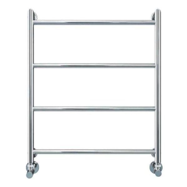 Vogue Ladder Rail 800 x 650 / Dual Fuel Vogue Vivid Straight Heated Towel Rail in Chrome